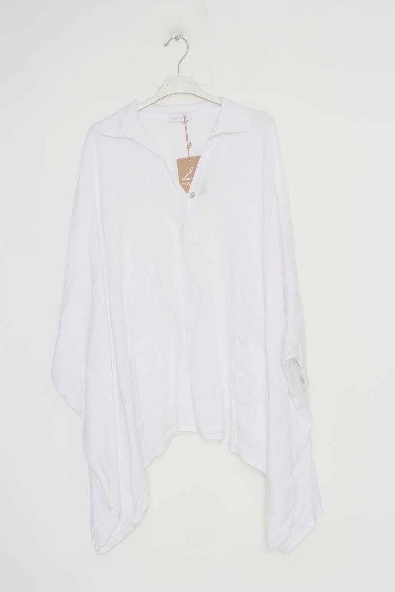 Lea & Luc - Grandes Tailles – Großhandel Tunika – Damen – Leinene Tunika in Übergröße17