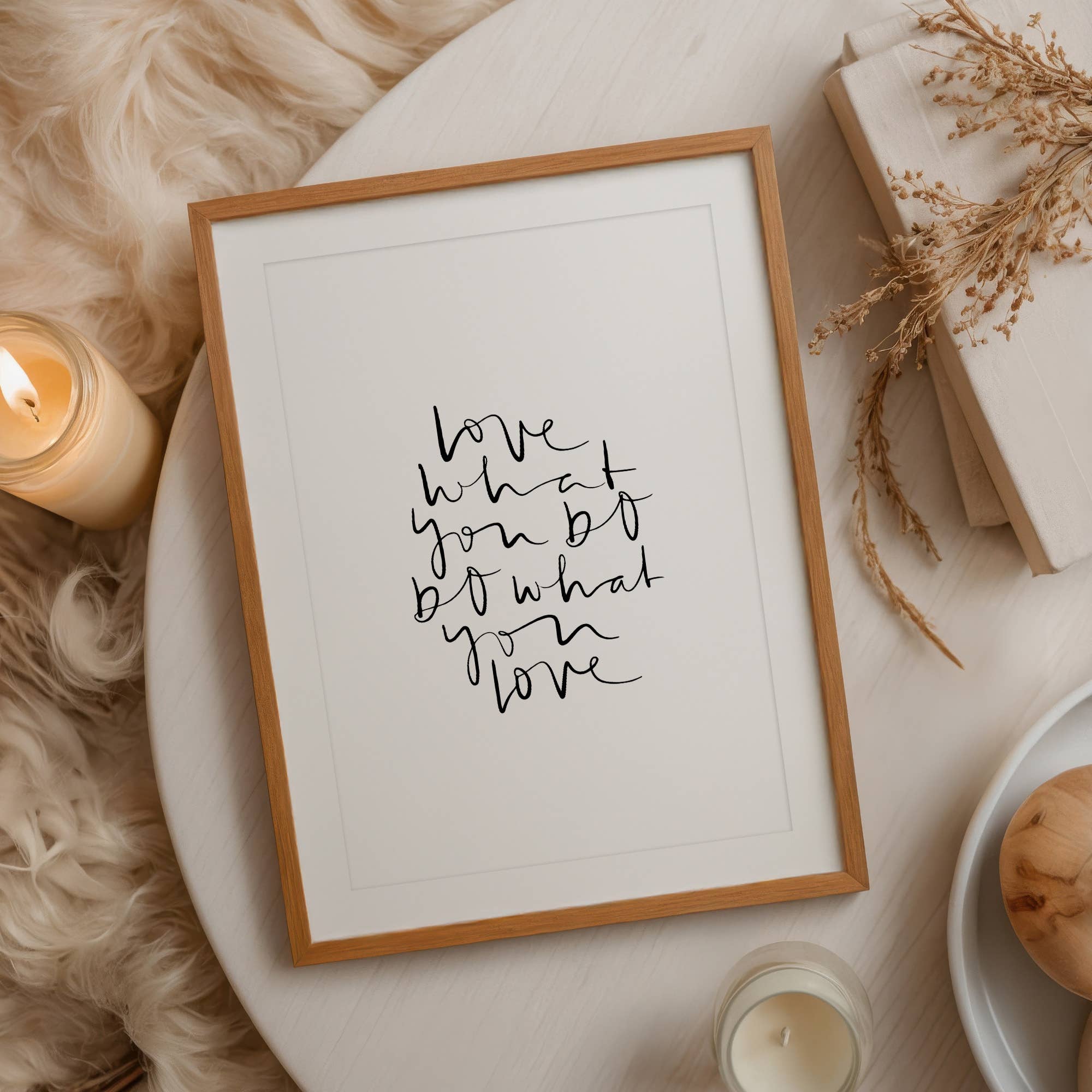 Tales by Jen - Wholesale Poster - Love What You Do Do What You Love Poster7