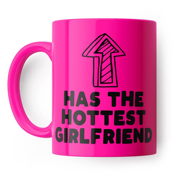 Hottest Girlfriend Arrow Mug voor wholesale door Filthy Sentiments