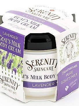 Goat's Milk Body Cream - Lavender for wholesale by Serenity Acres Farm