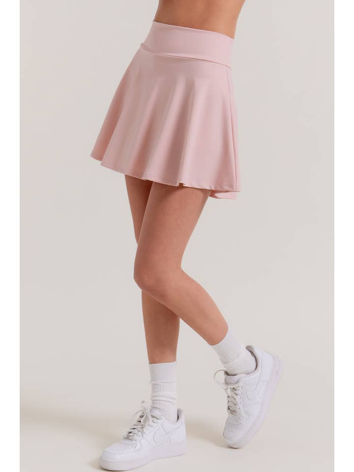 Active Basic | Active USA - Wholesale Athletic Skirt - Women's - Flare Workout Mini Skirt11