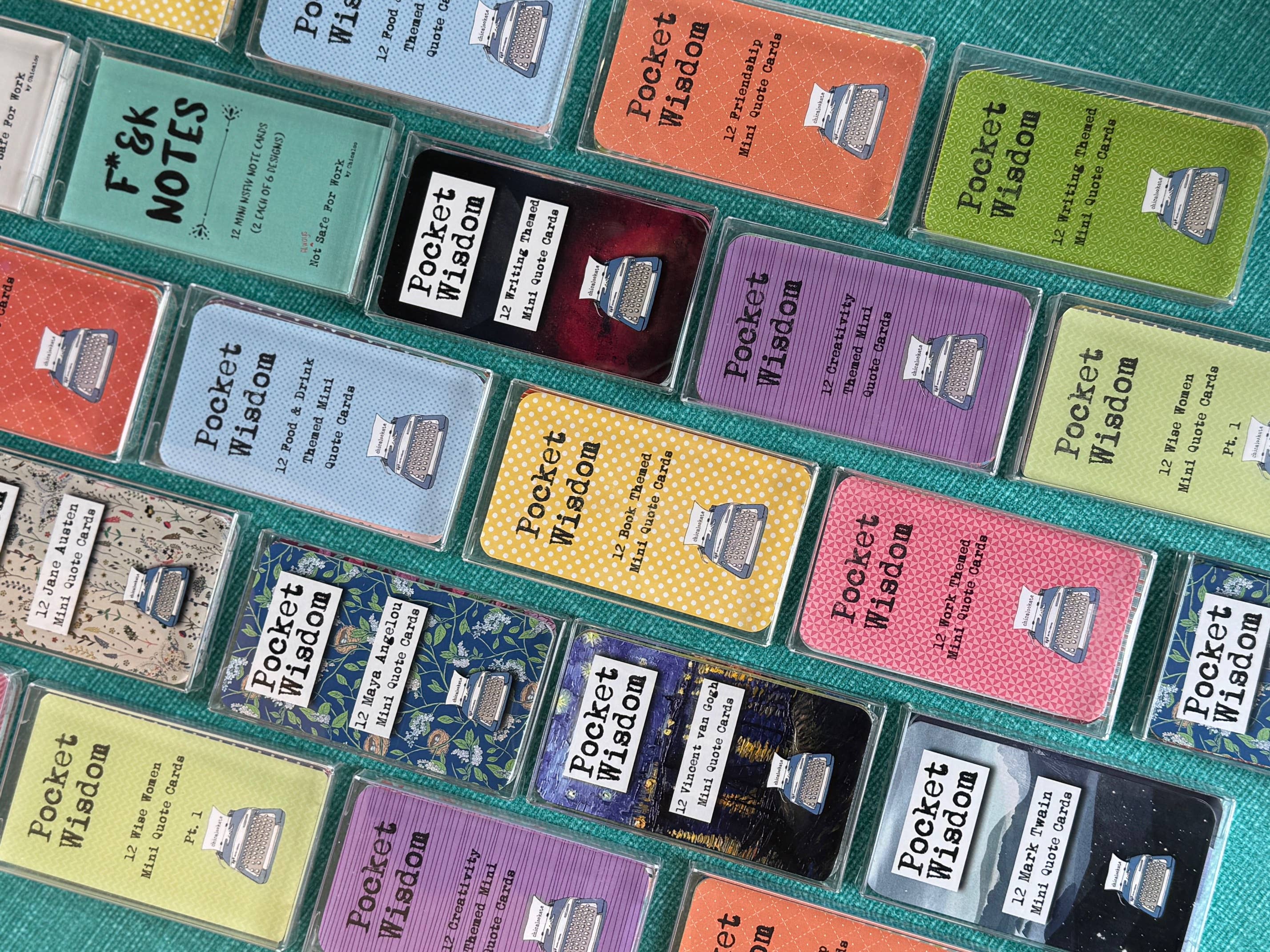 ChicalooKate - Wholesale Stationery/Notecard Set - Parking Tickets Mini Cards8