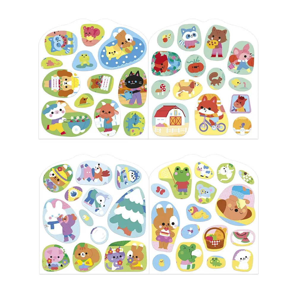 Juratoys – wholesale Sticker – Child & baby – Stickers Book - The Countryside3