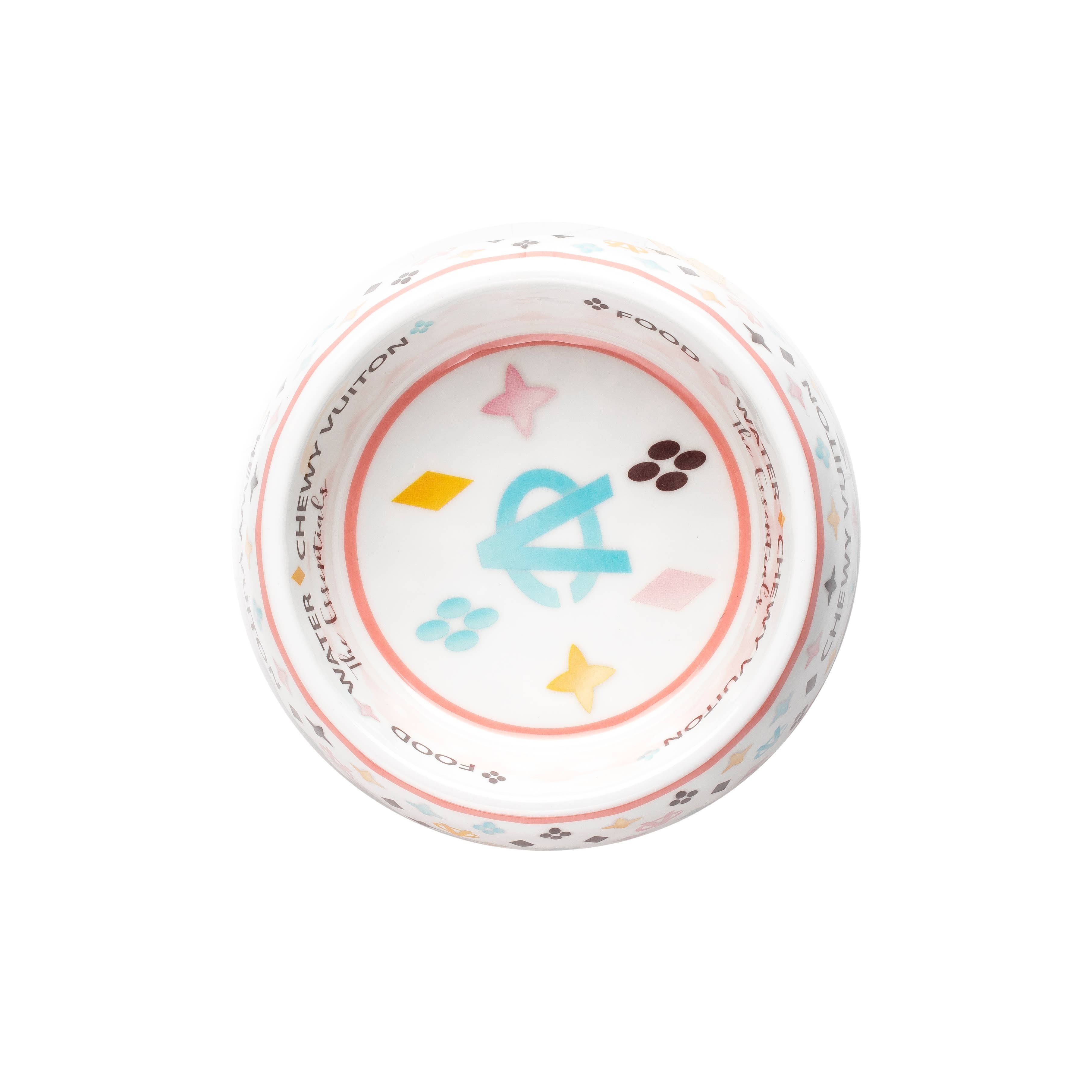 Haute Diggity Dog – Großhandel Futternapf – Katze/Hund – Weiße Chewy Vuiton Hundenapf in 3 Größen – Futternapf für Hunde7