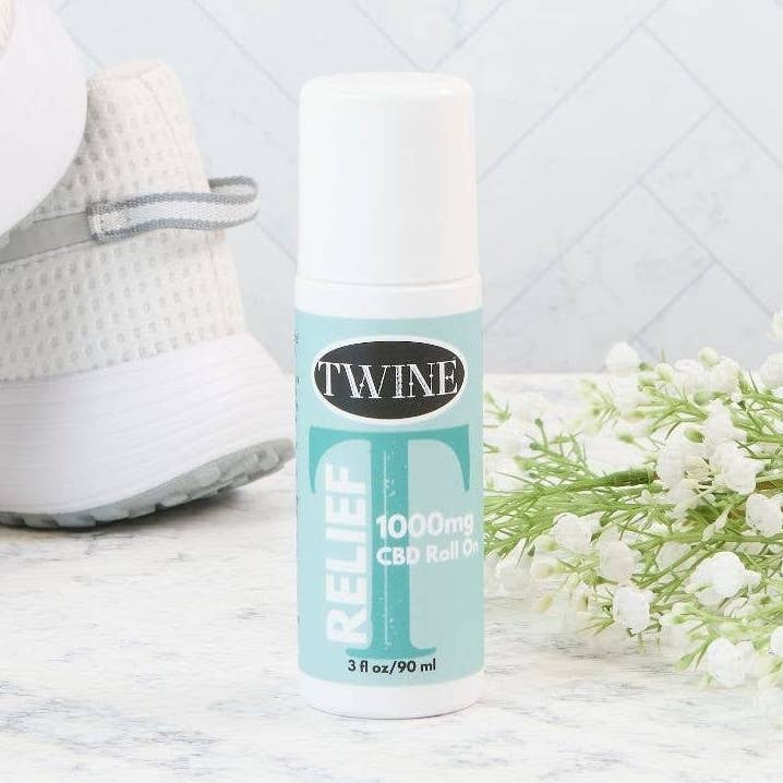 1000mg CBD Pain Relief Roller - Pure Organic CBD Isolate for wholesale by Twine