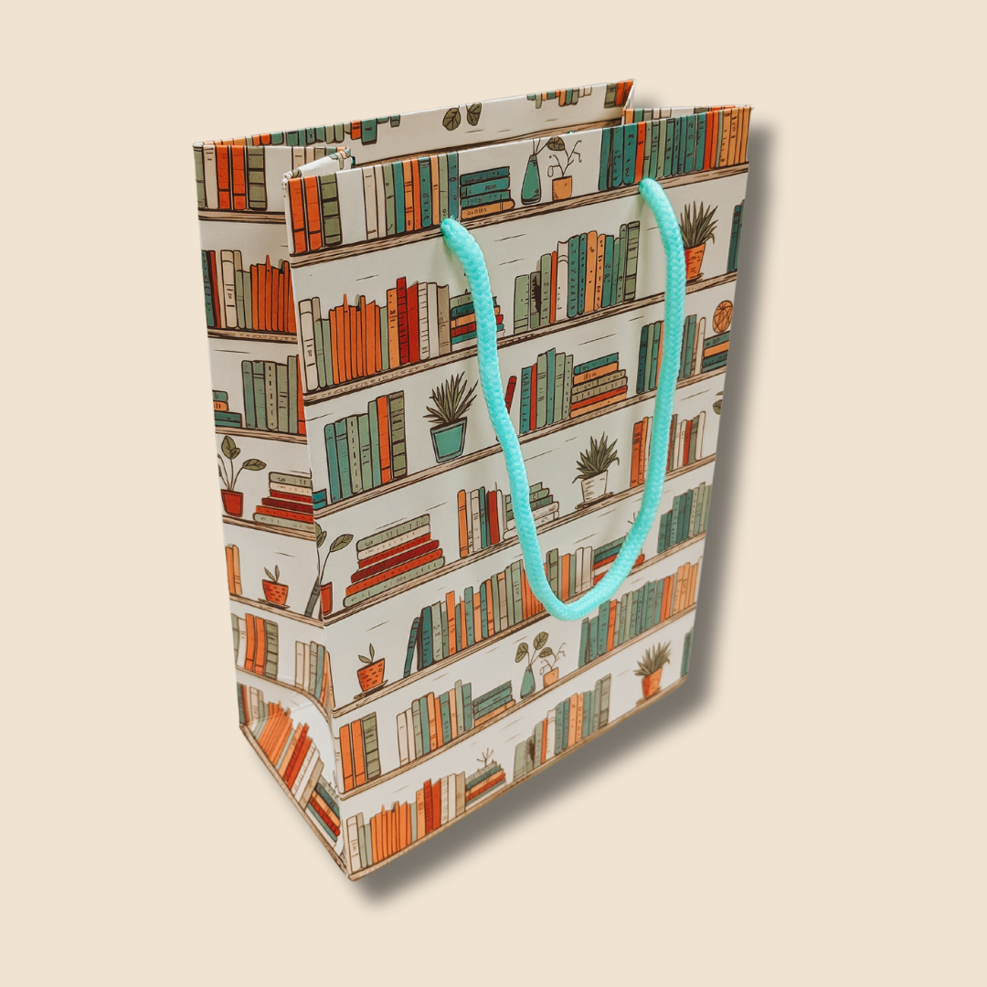 Indigo Maiden - Wholesale Gift Bag - Bookshelf Gift Bag2