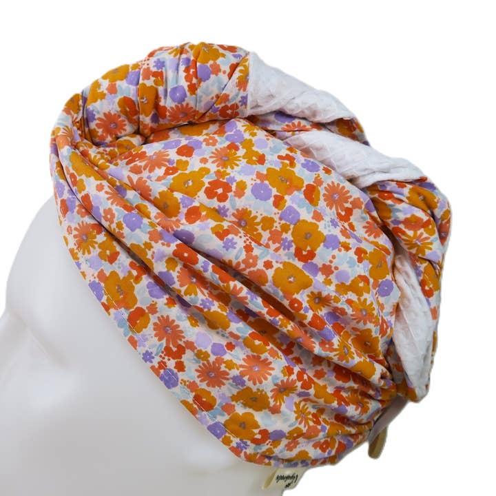 Toalha turbante para cabelo - Crianças e adultos - Mizet por atacado de Vagabondes