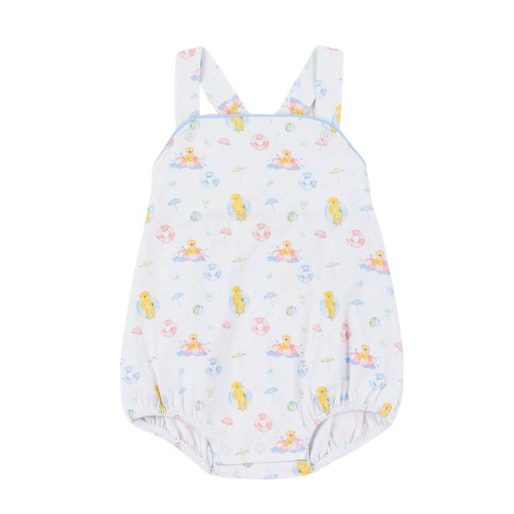 Silas Sunsuit Pattes au Bord de la Piscine pour la vente par Cypress Row Childrens