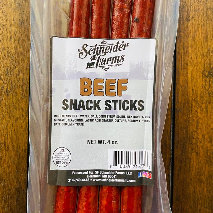 Schneider Farms - Wholesale Jerky - Beef Snack Sticks
