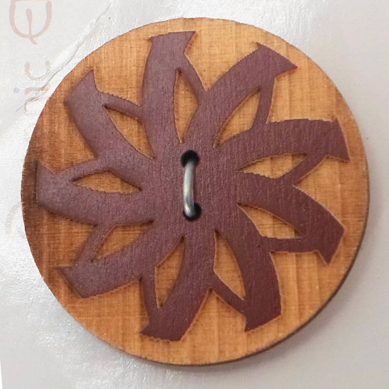 Atiladecor, Artesanato Lda - Wholesale Sewing Button/Snap - Organic Elements Blister With 1 Button1