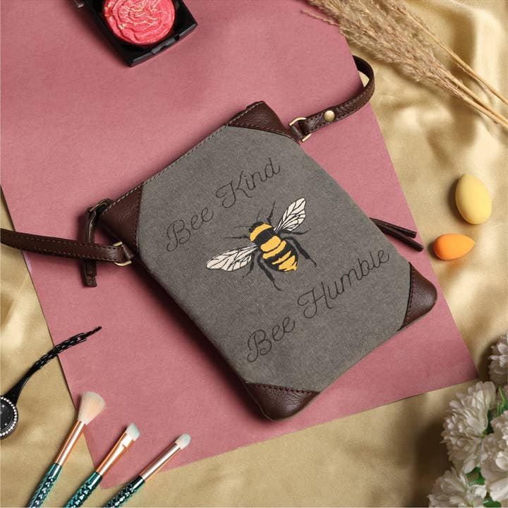 BEE KIND CROSSBODY Up-Cycled M-1823 (ORIGINAL LEATHER) and other Purchase Wholesale bee bags. Free Returns & Net 60 Terms on Faire trending on Faire.