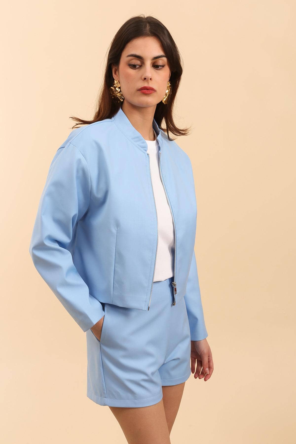 Daphnea - Wholesale Bomberjack - Dames - 31937 BOMBER MET RITS2