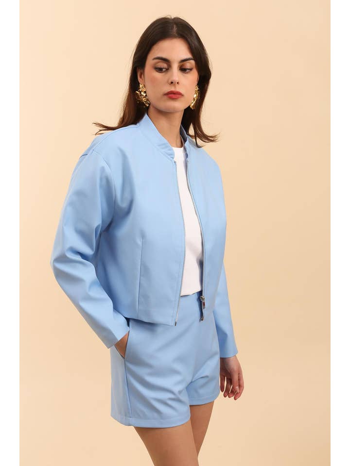 Daphnea - Wholesale Bomberjack - Dames - 31937 BOMBER MET RITS2