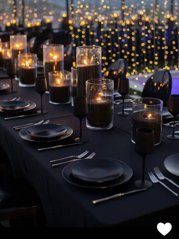 Premium Black Candle Sand – Event & Wedding Use for wholesale by saintfleur luxury candles