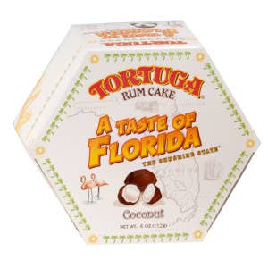 L&F Universal Goods - Wholesale Cake - Tortuga A Taste of Florida Coconut Rum Cake 12/4OZ