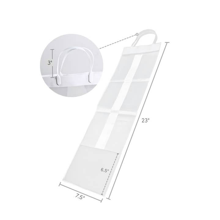 Jacobson - Wholesale Gift Bag - 100PK - 7.5"L Clear Plastic Carry Out Bags - Floral Supplies1