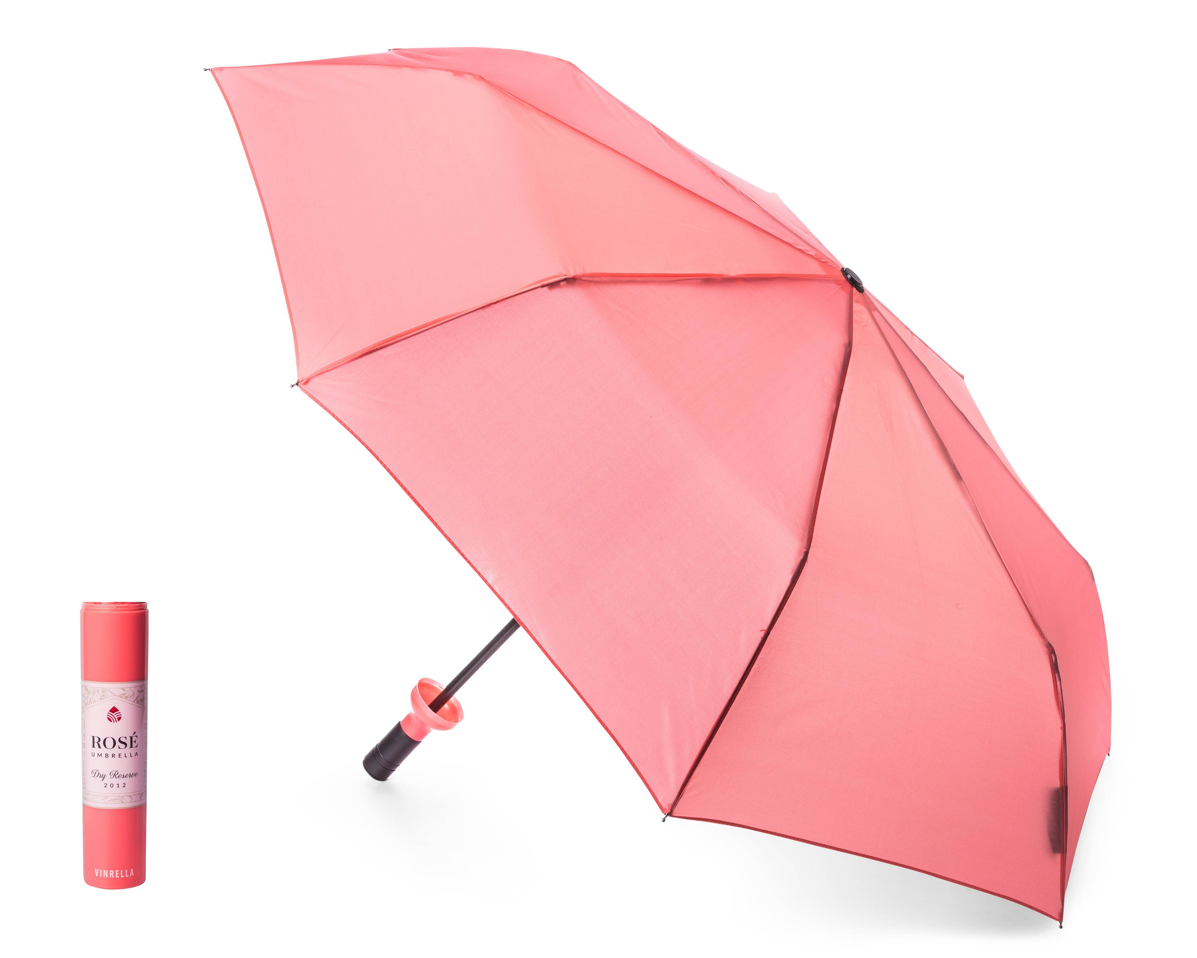 Vinrella - Wholesale Umbrella - Women's - Rosé Wine Bottle Umbrella3