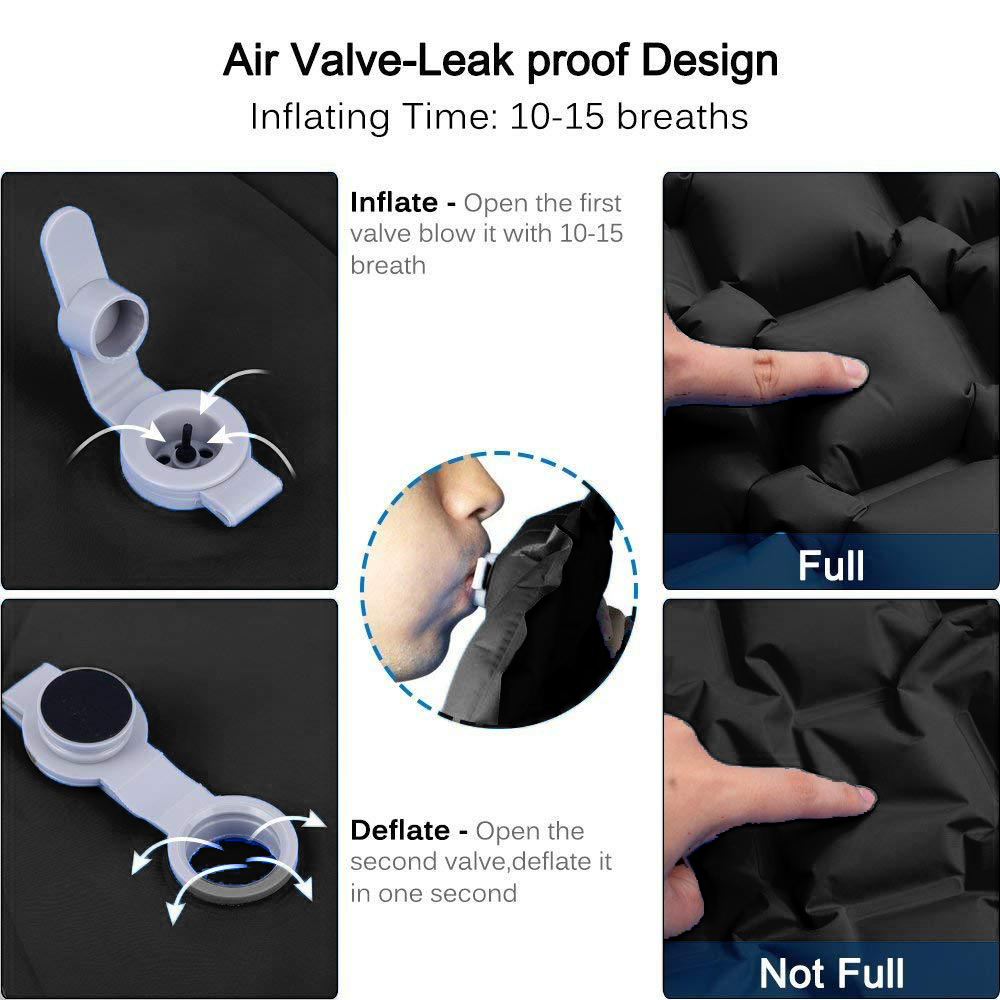 Black X-Cell Ultralight Sleeping Pad for wholesale on Faire5