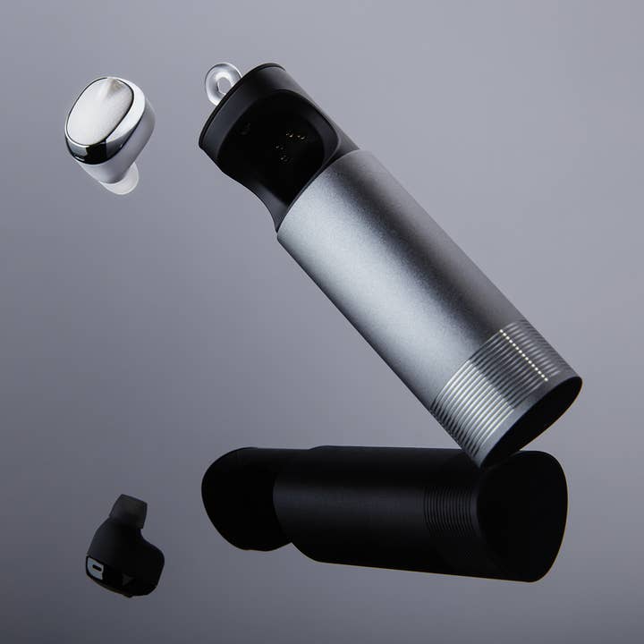 Schatzii BulletX WATERPROOF 4.1 oorstuk+oplaadcapsule (wit oordopje) voor wholesale door Hugo Air Purifier