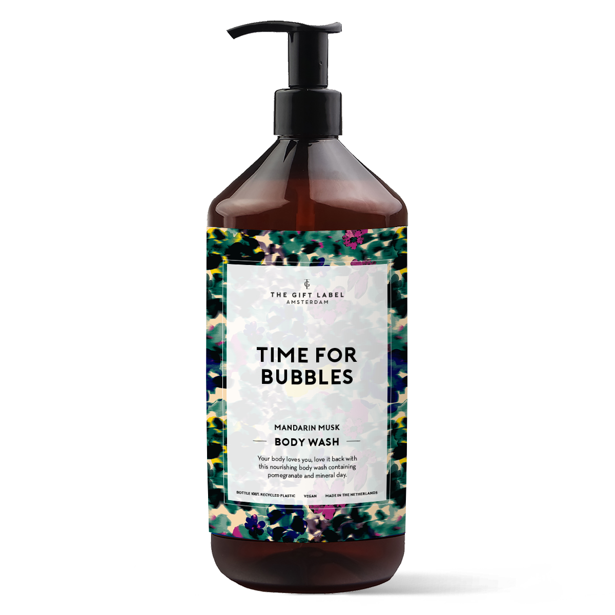 The Gift Label - Wholesale Body Wash/Shower Gel - Body Wash 1000ml V2 - Time For Bubbles FW250