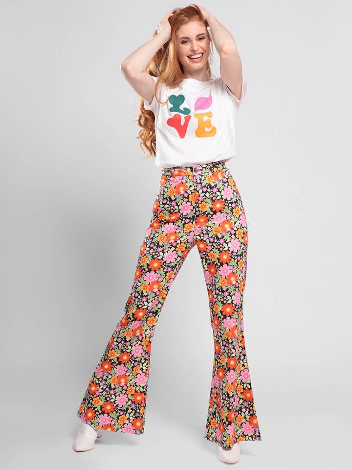 Pantalon Donna Paradise Bloom pour la vente par Lindy Bop / Econotrom S.L.