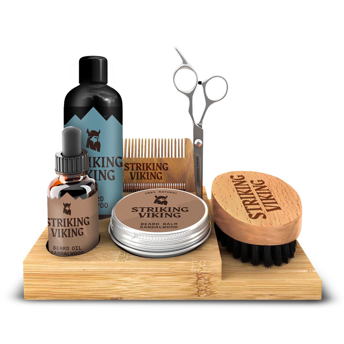 Striking Viking - Wholesale Beard Styling Product - Beard Kit with Caddy0
