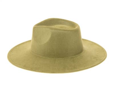 DNMC - Wholesale Fedora - Women's - Vegan Suede Rancher Hats - NEW COLORS!0