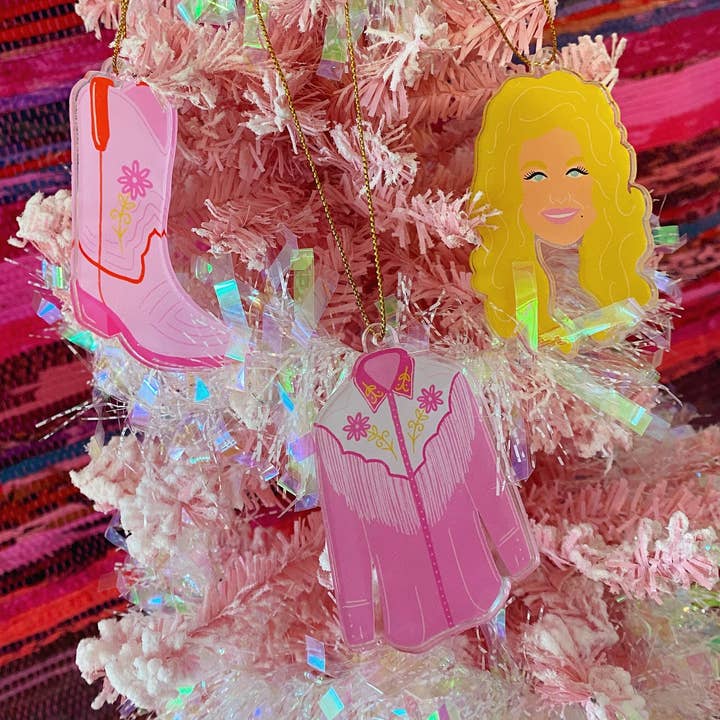 Nashville Icons Ornament - 3 Pack for wholesale by Facing the Sunshine Stationery + Design