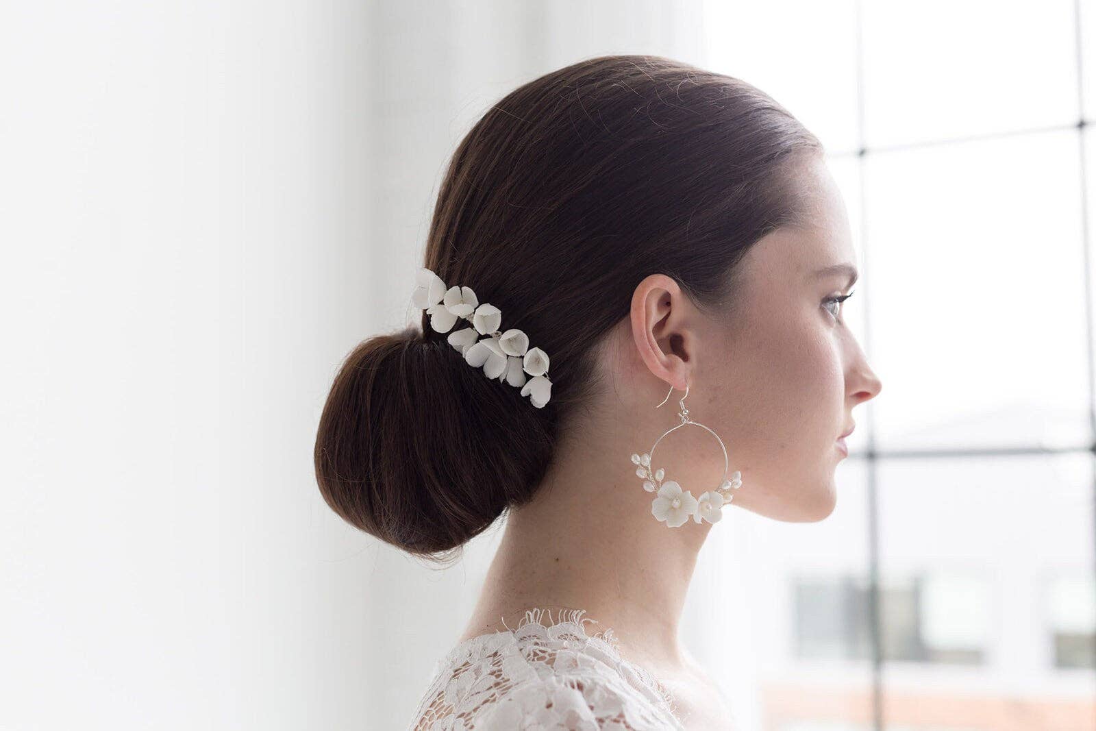 allureweddingjewelry - Wholesale Hair Pin - Angie Flower Comb0