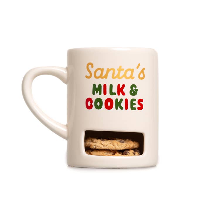Pearhead - Wholesale Coffee Mug - Santa’s Milk & Cookies Mug, Christmas Mug