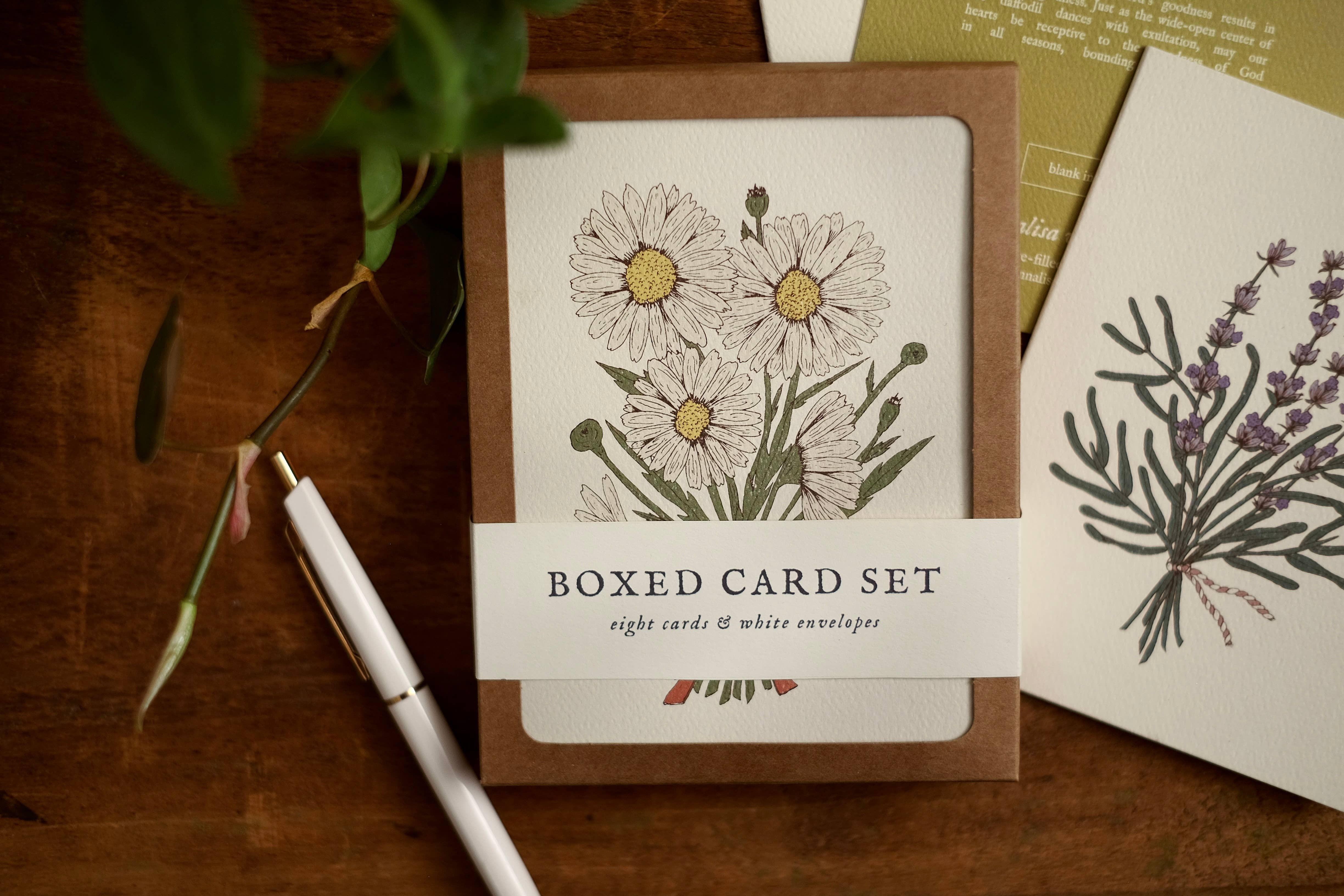 annalisa v. sawtell - Wholesale Everyday Greeting Card - Rose (Promise of Strength) | Botanical Greeting Card | A29