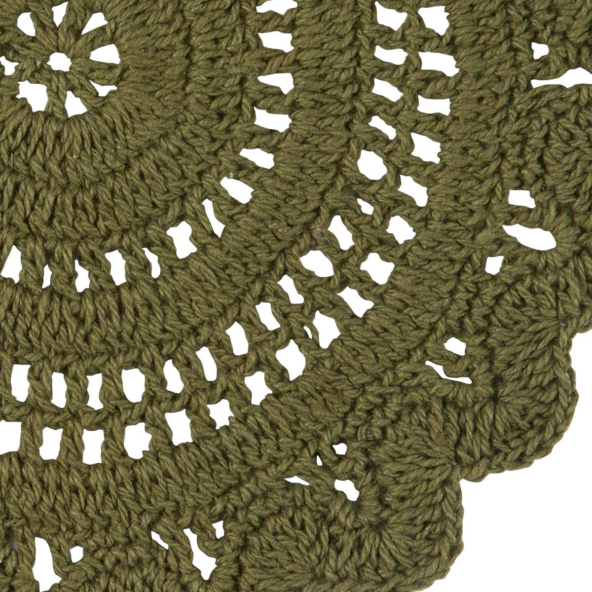 Split P - Wholesale Trivet - Addison Crochet Trivet - Matcha Green2