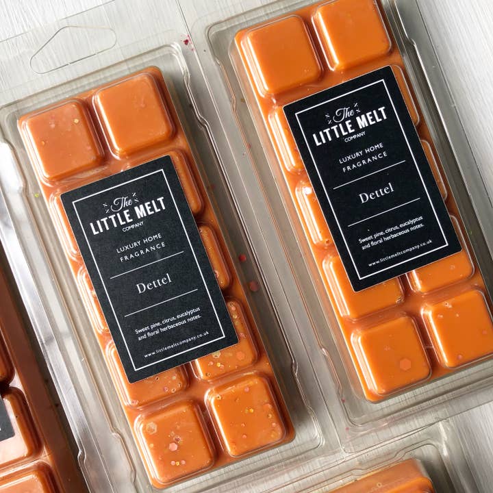 Dettel Wax Melt Snap Bar for wholesale by The Little Melt Company