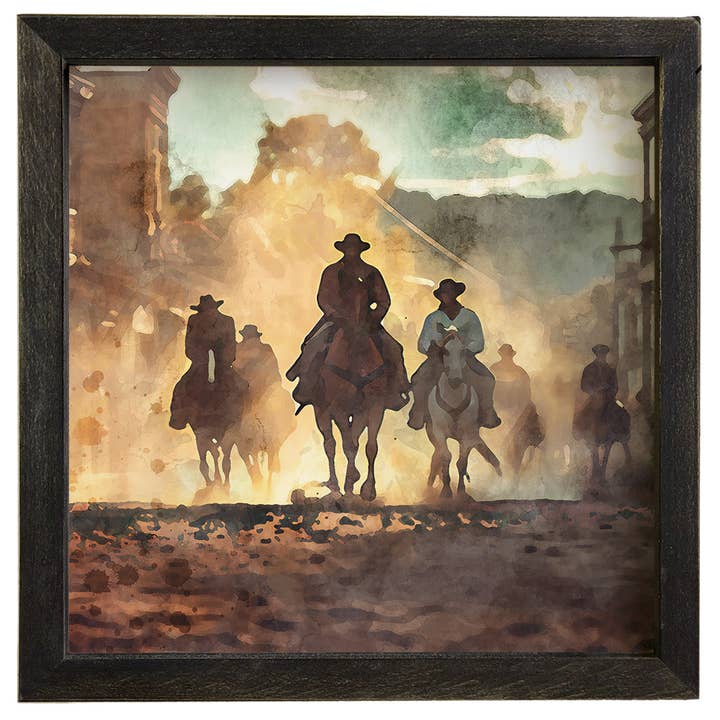 Cowboys Main Street - Rustic Frames for wholesale by Sincere Surroundings