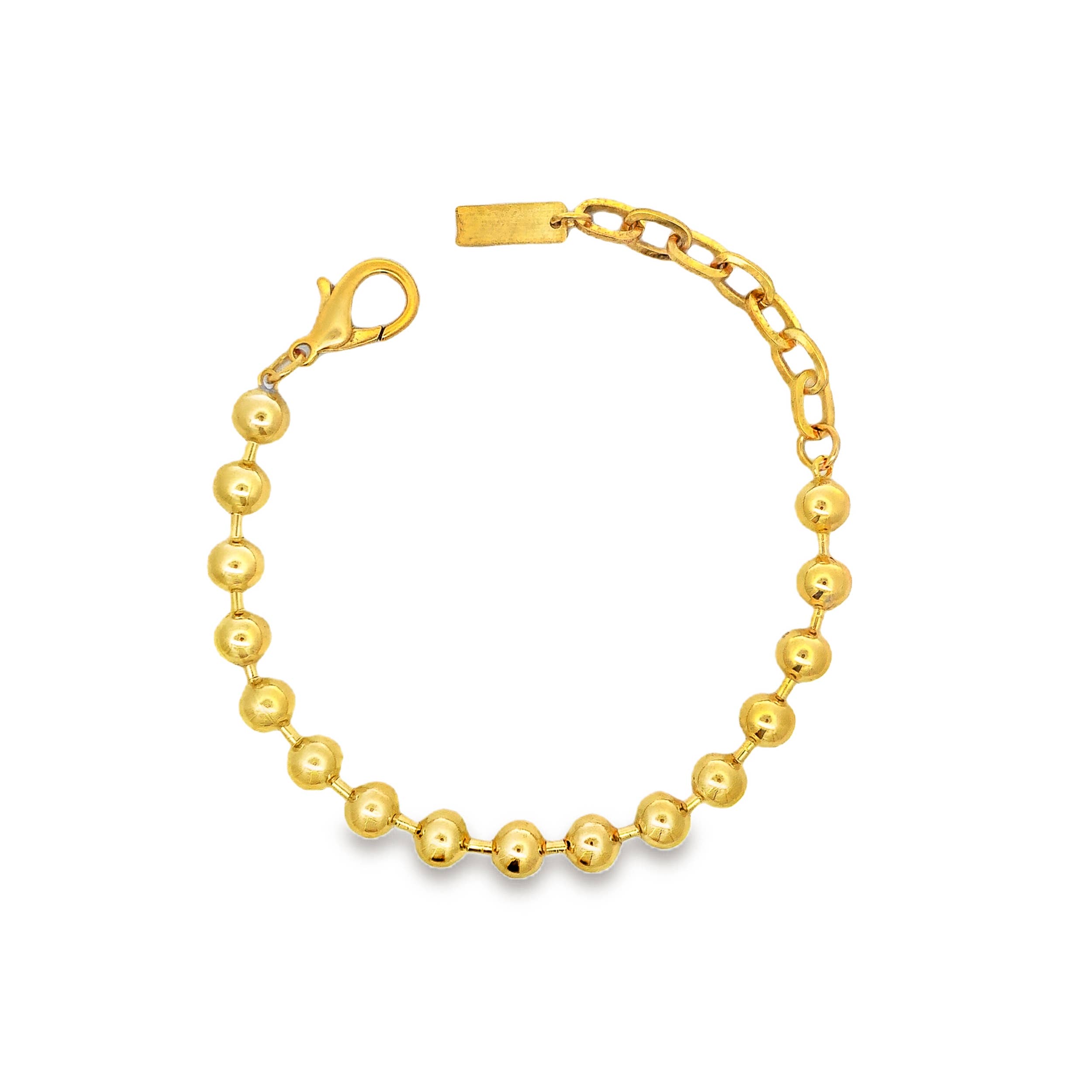 TOVA - Wholesale Link & Chain Bracelet - Radmilla Mini Bracelet in Gold