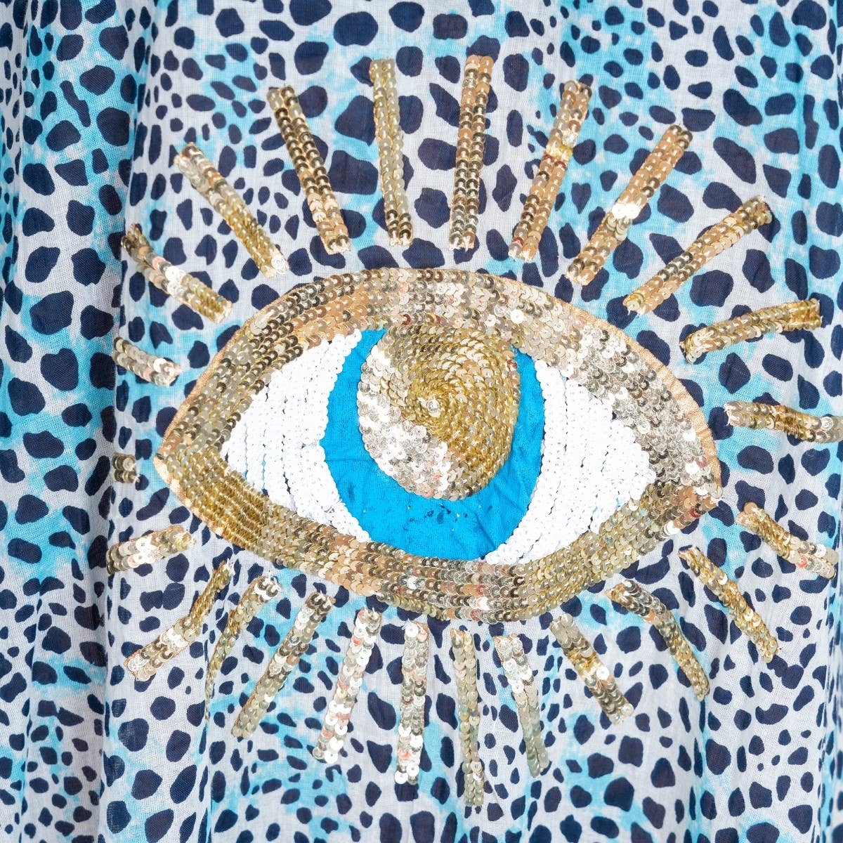 Blue Isla Bonita By SIGRIS Poncho Dubrovnik 35859 for wholesale on Faire2