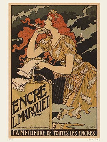 Poster Art nouveau Stampa artistica di Grassetl' Marquet Stampa artistica 30 x 40 cm per la vendita all'ingrosso da parte di On The Wall Art Ltd
