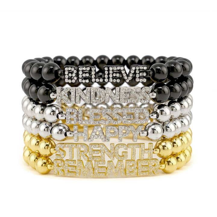 Love, Lisa - Vente Bracelet de perles - Collection de bracelets Saying Penny15