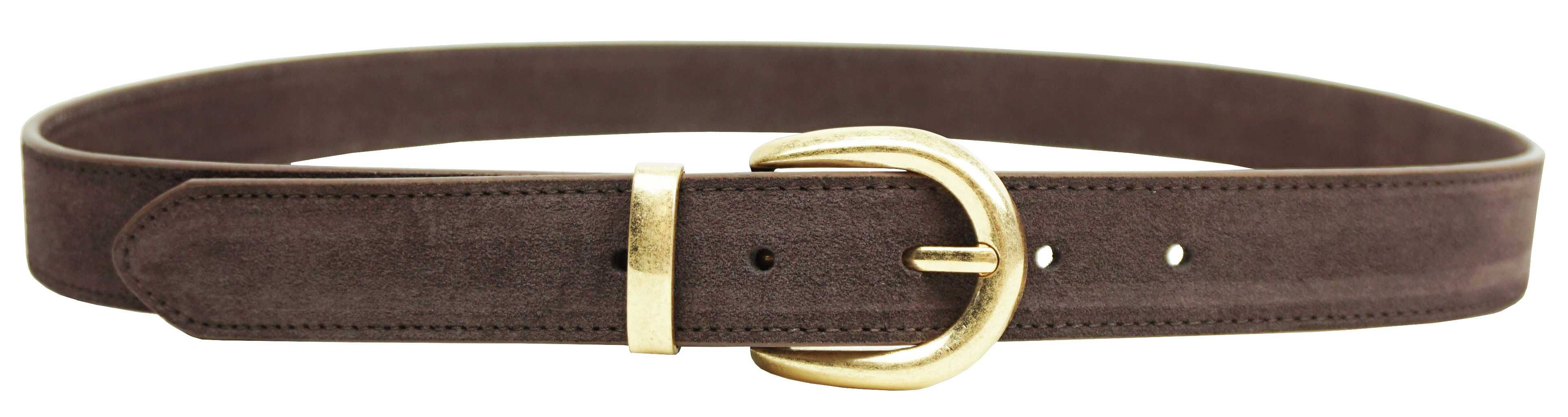 Anais - Wholesale Belt - Women's - Leather belt with gold buckle CT39566
