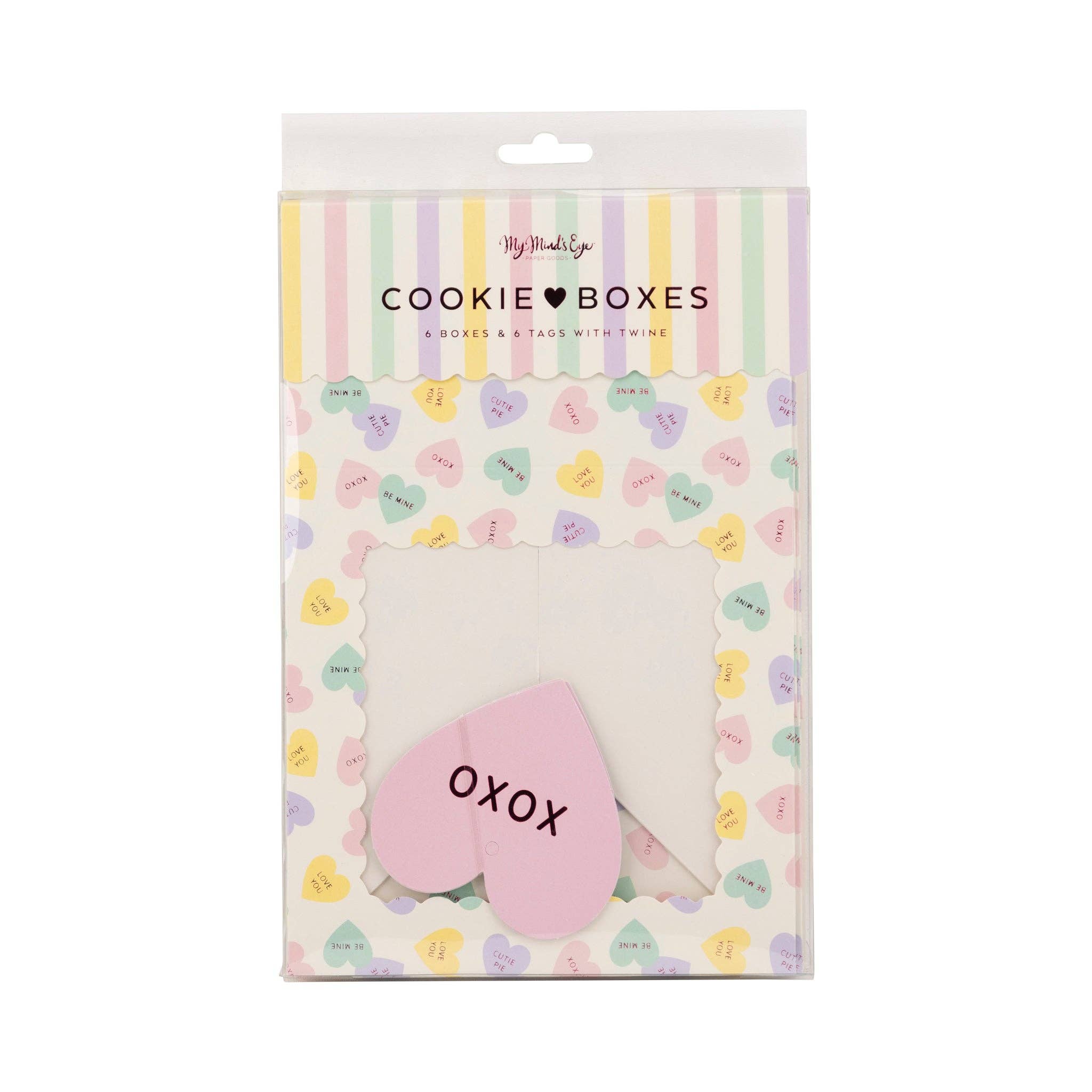 My Mind’s Eye - Wholesale Gift Box - CVH1109 - Conversation Hearts Cookie Box2