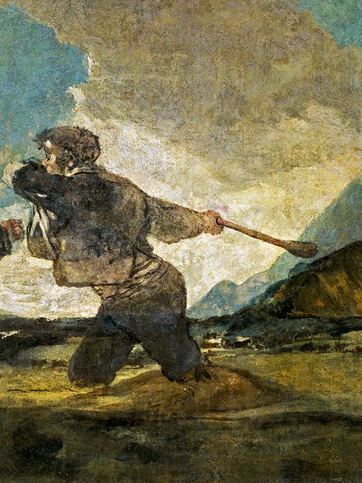 Duelo a garrotazos af Francisco de Goya for engroshandel hos Keep Calm Collection