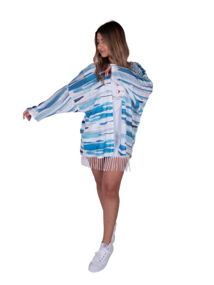 4GKS21 Kimono Girassol bølger for engroshandel hos Girassol