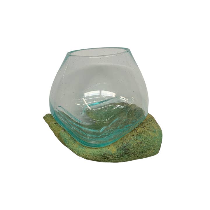 Asia West - Wholesale Decorative Plate/Dish/Bowl - Open Hand Terrarium/Intention Bowl