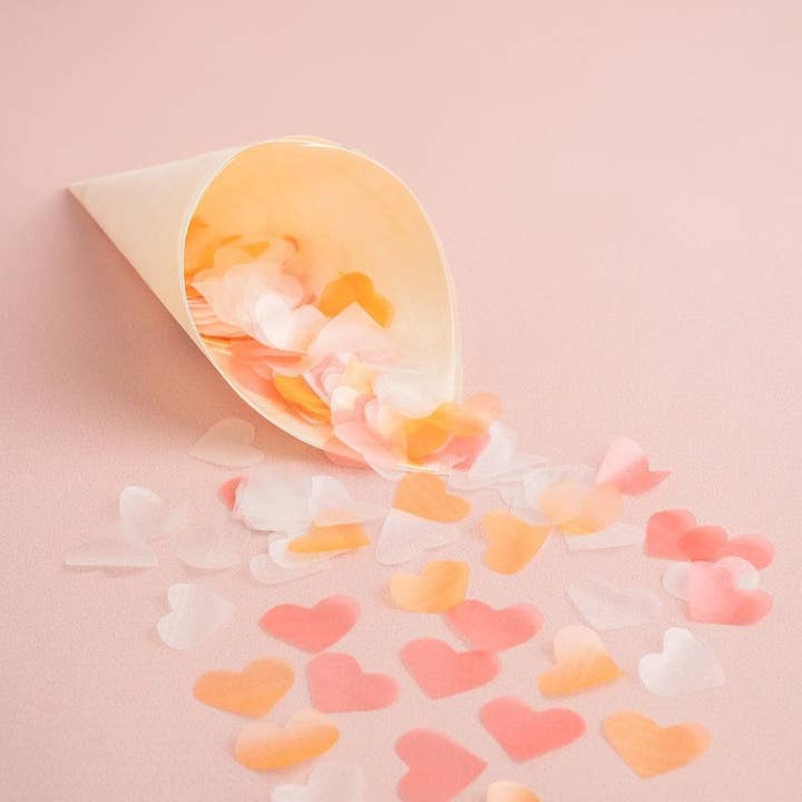 The Whole Bride - Wholesale Confetti - The Ultimate Confetti Bundle - Heart (cones, confetti + trays)20