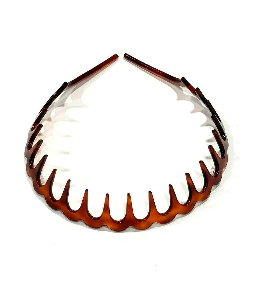 Ficcare – wholesale Fashion headband – women's – Ella Teeth Headband Italian Acetate0