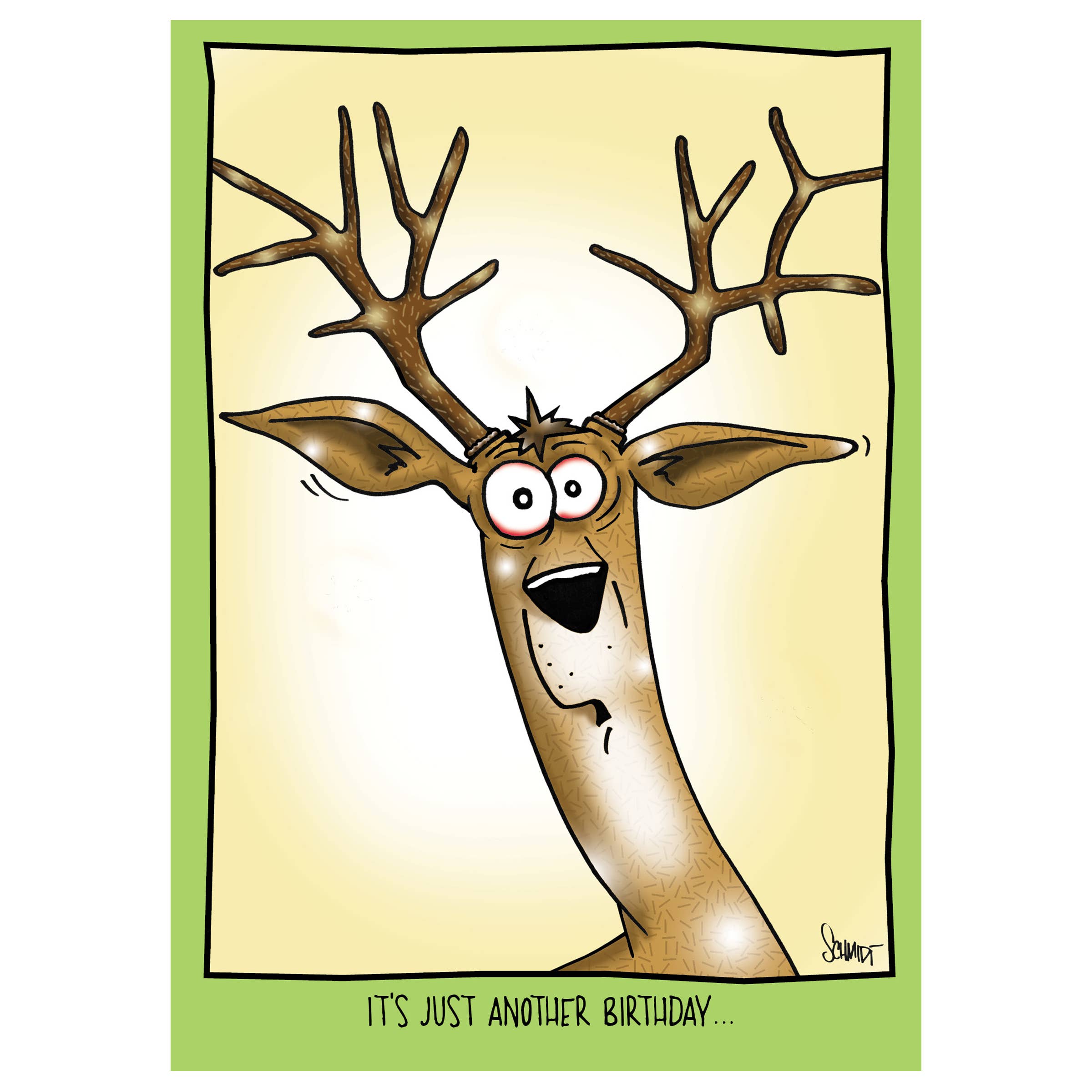 Raspberries – wholesale Birthday card – Deer in Headlights | Humorous Birthday Card1