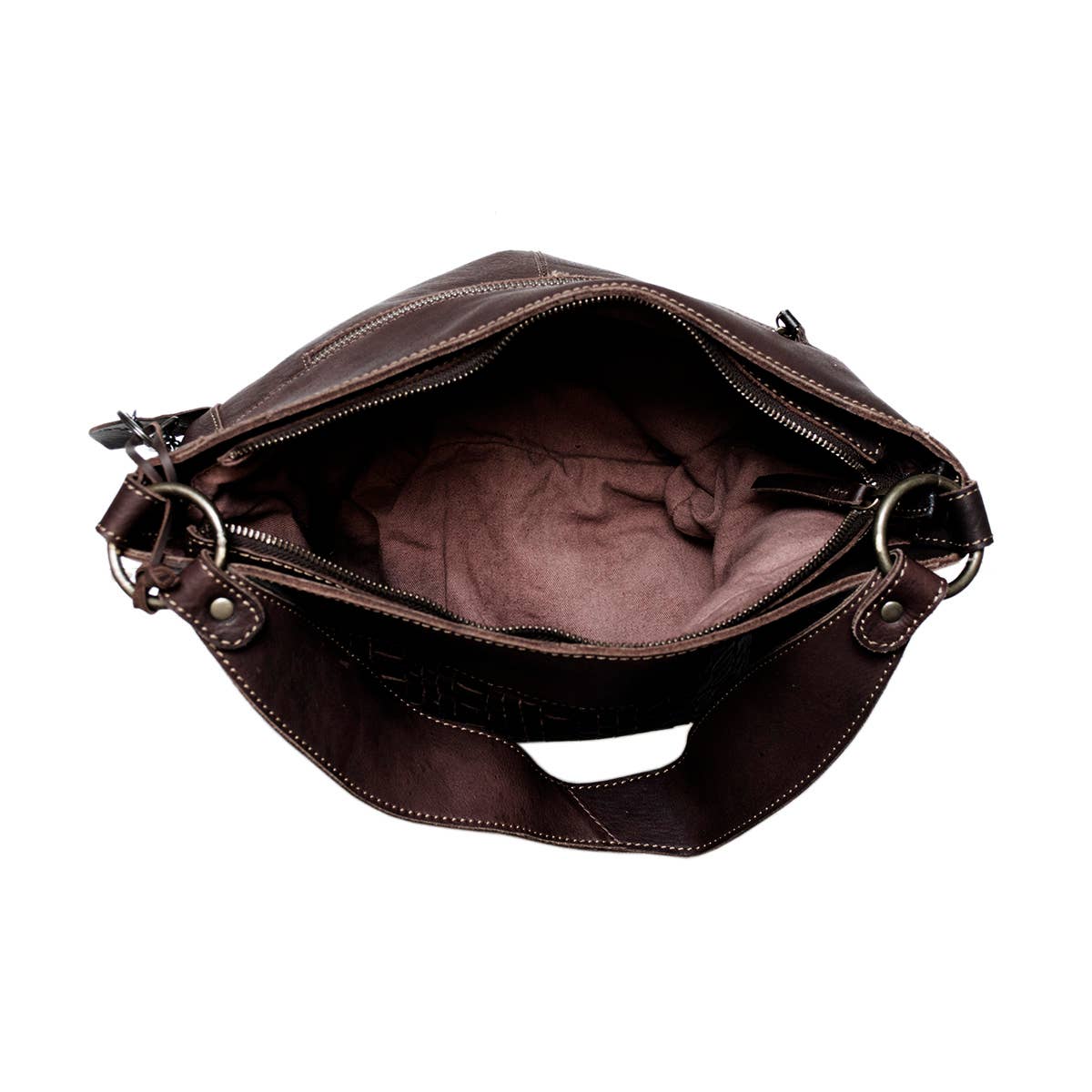 Arrigo - Wholesale Shoulder Bag - Women's - Arrigo Leather Shoulder Bag Made Of Supple Braided Leather16