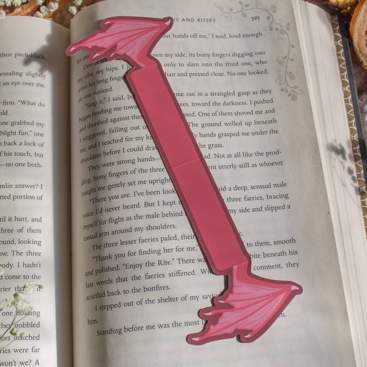Meaggie Moos - Wholesale Bookmark - 3D Dragon Wings Bookmark | Soft Touch9