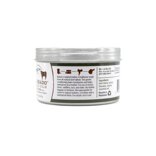Colorado Natural Balms - Wholesale Leather Conditioner - Case 8oz Colorado Leather Balm- Citronella5