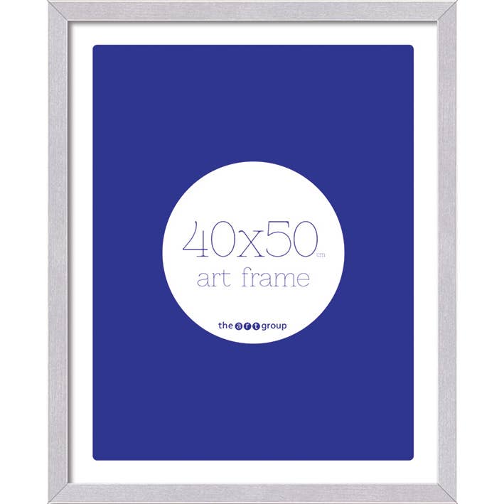 The Art Group - Wholesale Picture Frame - Frame -Seattle Brushed Aluminium